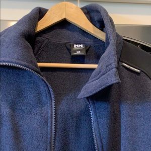 Women’s Helly Hansen fleece jacket size large.
